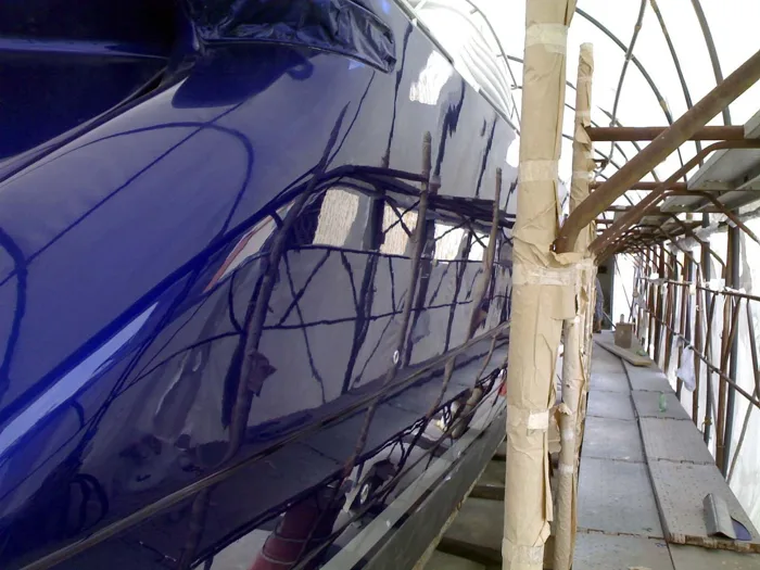 Pershing 76 — dettaglio